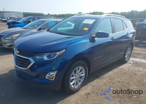 2021 Chevrolet Equinox Lt z USA, uszkodzony, nr VIN 3GNAXKEV2ML353680